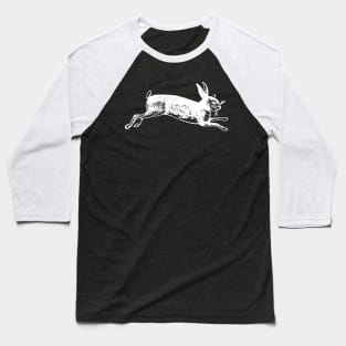 British Holiday Rabbit - white Baseball T-Shirt